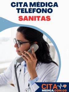 número de teléfono sanitas|Citas Médicas